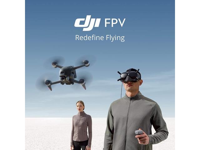 DJI FPV Combo with Motion Controller - First-Person View Drone Quadcopter UAV with 4K Camera, S Flight Mode, Super-Wide 150?? FOV, HD Low-Latency Transmission, Emergency Brake and Hover